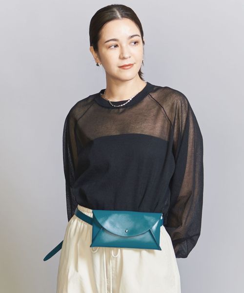 別注】＜MANUELA＞レザー ポーチベルト ショルダーバッグ -2WAY