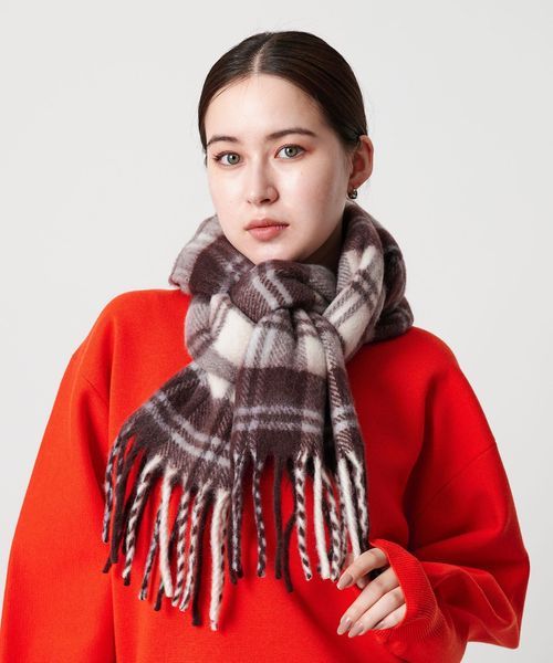 TENDERLOIN ストール　マフラー　チェッカー TENDERLOIN ストールマフラーチェッカー