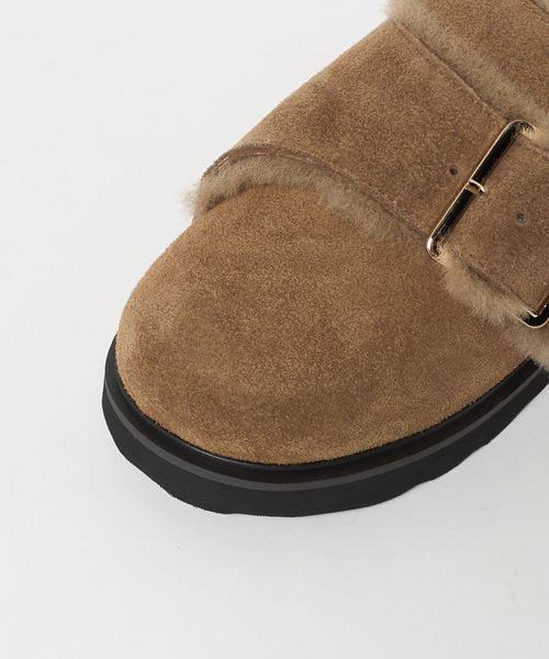 MOHI＞スエード ビッグベルト ボストンサンダル | UNITED ARROWS