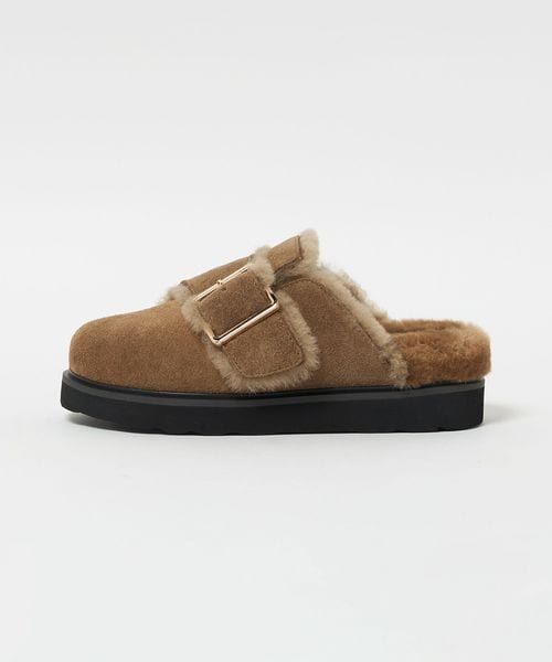 MOHI＞スエード ビッグベルト ボストンサンダル | UNITED ARROWS