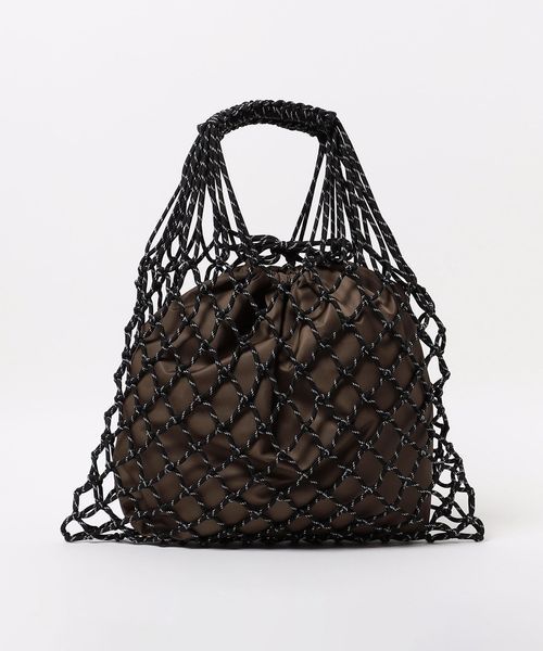 UNITED ARROWS TOKYO ブラックカゴバック バッグ（ブラック）｜ユナイテッドアローズ公式通販 - UNITED