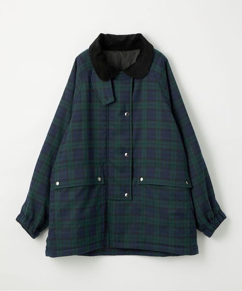 WEB限定】＜kinoko.さん×GLR or＞ブラックウォッチ柄 ファイヤーマン コート | UNITED ARROWS LTD.ONLINE  STORE - Buyee, an Online Proxy Shopping Service | Shop at UNITED ARROWS  LTD.ONLINE STORE