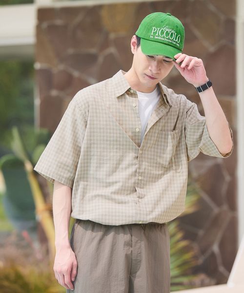 H＞120/2 ワイダー スシ オープンカラーシャツ | UNITED ARROWS