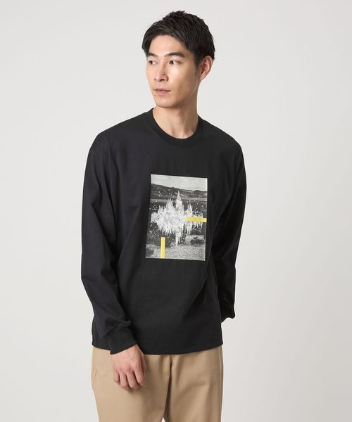 Phospho Graphica＞グラフィック ロングスリーブ Tシャツ
