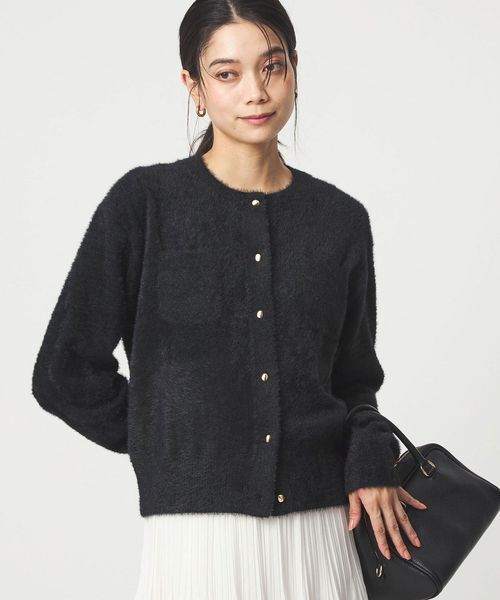 6(ROKU)＞ウール フード ニット カーディガン | - Buyee日本代購服務