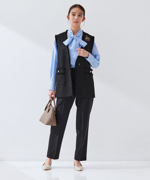 ユナイテッドアローズ ライト ツイード ベスト ジレ size SHORTあり］ライト ツイードライク ジレ | UNITED ARROWS LTD