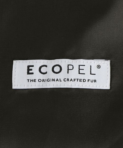 SEASONAL COLLECTION＞エコペル フェイクファー フード コート