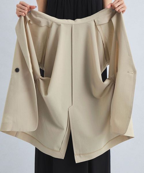 ri_aʕ•ﻌ•`ʔさま専用☆ICEフレンチスリーブジャケット ICE フレンチスリーブ シャツ ジャケット -ウォッシャブル・防