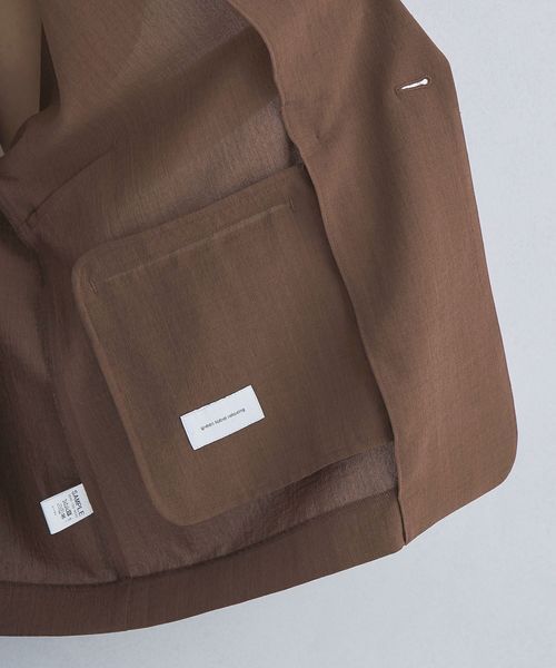 ICE フレンチスリーブ シャツ ジャケット -ウォッシャブル・防