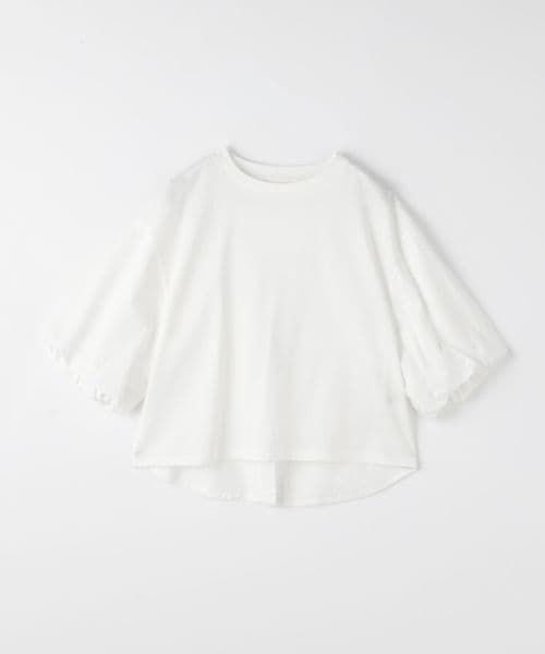 パフギャザースリーブ プルオーバー カットソー | UNITED ARROWS