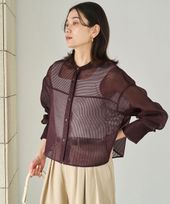 EMMEL REFINES＞EM ハイショクステッチ ショートスリーブ