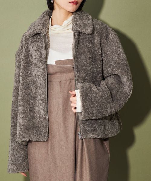 CITEN＞ボアショートブルゾン | UNITED ARROWS LTD.ONLINE STORE - Buyee 通販購入サポートサービス |  UNITED ARROWS LTD.ONLINE STOREでお買い物