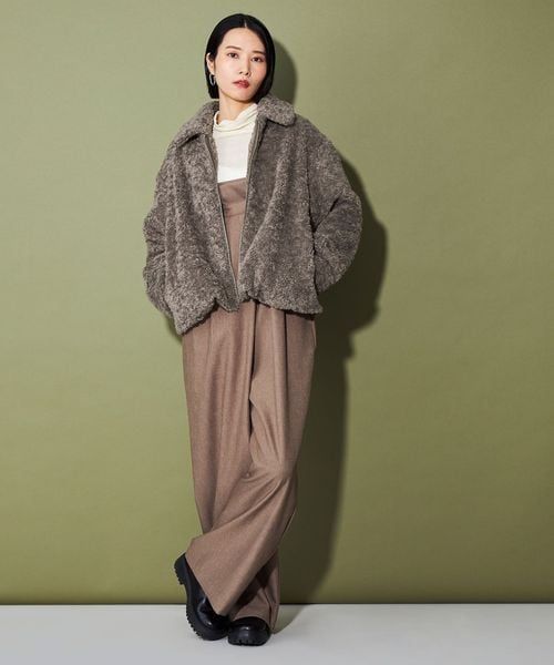 CITEN＞ボアショートブルゾン | UNITED ARROWS LTD.ONLINE STORE - Buyee 通販購入サポートサービス |  UNITED ARROWS LTD.ONLINE STOREでお買い物