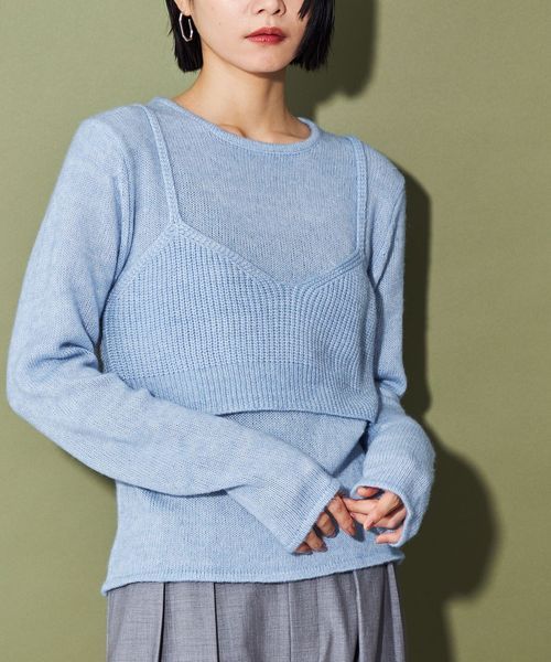 CITEN＞キャミレイヤードニット | UNITED ARROWS LTD.ONLINE STORE - Buyee, an Online Proxy  Shopping Service | Shop at UNITED ARROWS LTD.ONLINE STORE
