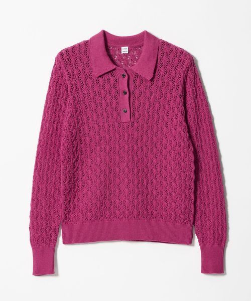 【完売品】新品タグ付き★　　 ＜CITEN＞レースアミポロエリニット CITEN＞レースアミポロエリニット | UNITED ARROWS LTD.ONLINE
