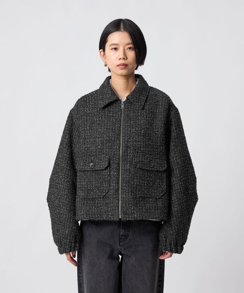 CITEN＞ツイードブルゾン | UNITED ARROWS LTD.ONLINE STORE - Buyee