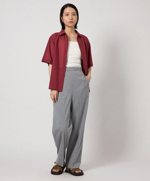 ブラウス シャツ 「CITEN」エッセンシャルシャツハンソデ レディース CITEN ブラウス シャツ 「CITEN」エッセンシャルシャツ