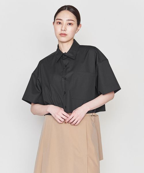 ASTRAET＞ヤッコスリーブ レギュラーカラーシャツ
