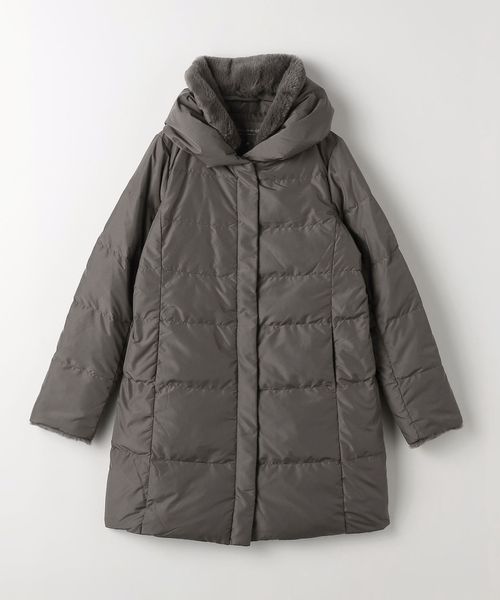 MUIR オリゾンティー フェイクファー ジャケット 白う