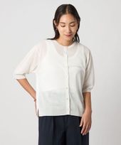 Hラメリブショートカーディガン H＞ラメリブショートカーディガン | UNITED ARROWS LTD.ONLINE