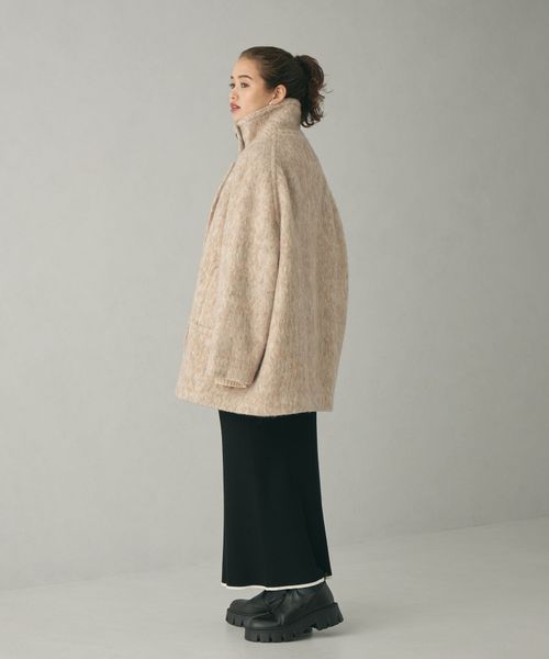 EMMEL REFINES＞EM ダブルボタン シャギー コート | UNITED ARROWS LTD.ONLINE STORE - Buyee  通販購入サポートサービス | UNITED ARROWS LTD.ONLINE STOREでお買い物