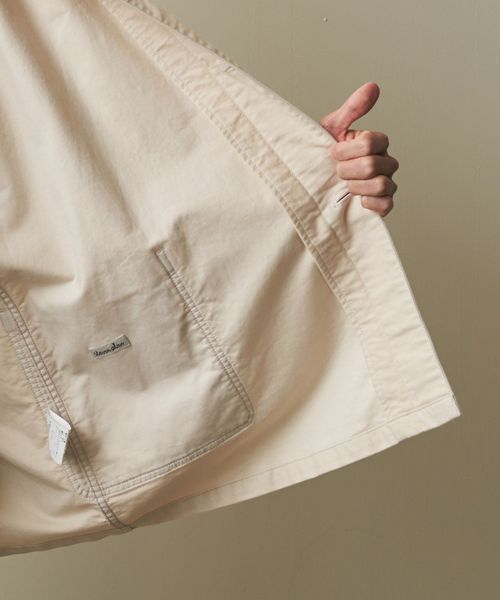 Steven Alan＞ LIGHT BRSH MOLE SKIN WORK JACKET/ジャケット | UNITED