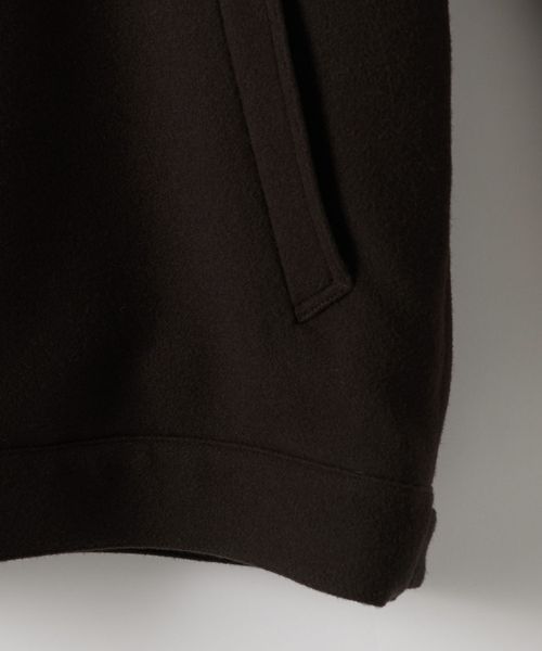 Steven Alan＞ スーパー130 メルトン ハリントン ジャケット