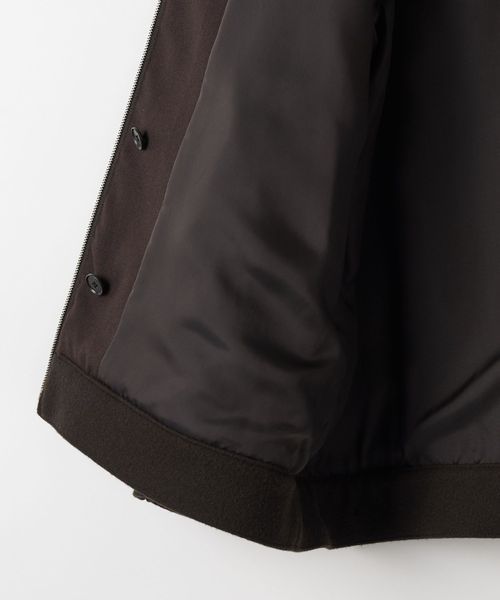 Steven Alan> スーパー130 メルトン ハリントン ジャケット Steven Alan> スーパー130 メルトン ハリントン ジャケット
