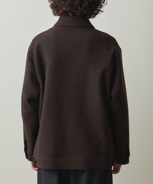 Steven Alan> スーパー130 メルトン ハリントン ジャケット Steven Alan> スーパー130 メルトン ハリントン ジャケット