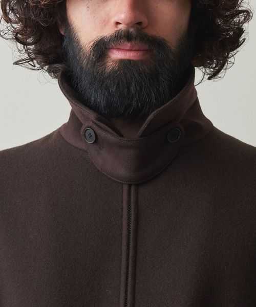 Steven Alan> スーパー130 メルトン ハリントン ジャケット Steven Alan> スーパー130 メルトン ハリントン ジャケット