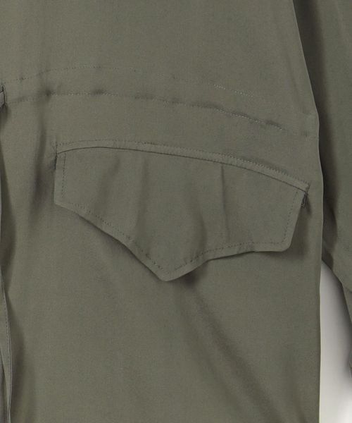 moncao × Steven Alan＞ SILK FATIGUE JACKET/アウター | UNITED