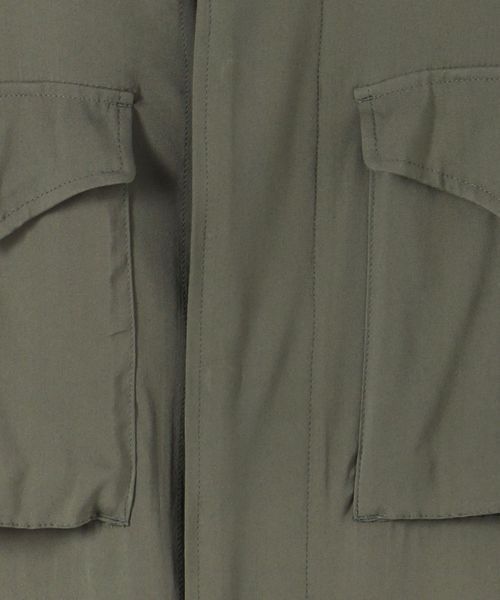 moncao × Steven Alan＞ SILK FATIGUE JACKET/アウター | UNITED 