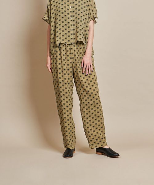 Steven Alan＞FUZZY CHECK PRINT TROUSERS/パンツ | UNITED ARROWS LTD