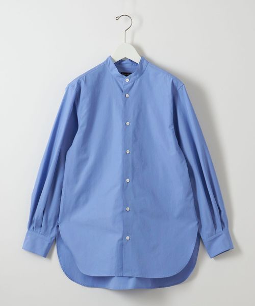 Steven Alan＞COTTON STAND COLLAR SHIRT/シャツ | UNITED