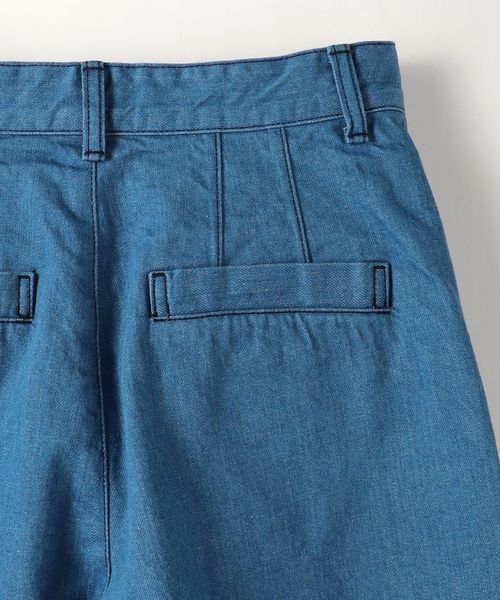 Steven Alan＞12oz デニム ワイド テーパードパンツ | UNITED