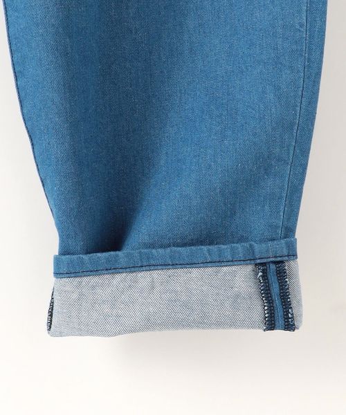Steven Alan＞12OZ デニムワイド テーパードパンツ（デニム