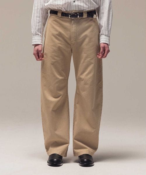 最終価格！ピグメントダイカーブパンツ Whim Gazette パンツ ピグメントダイカーブパンツ レディース