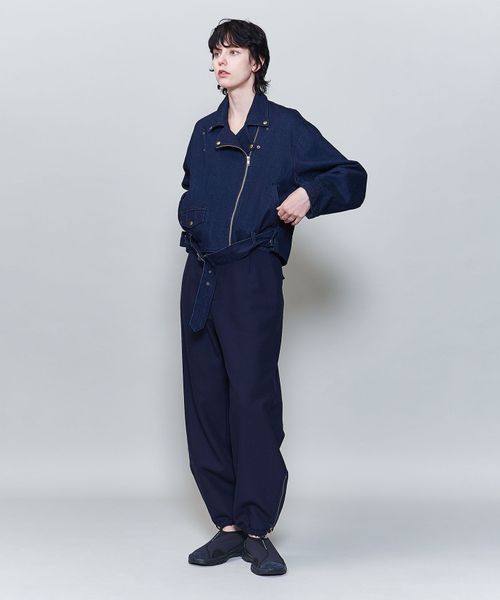 6 roku デニム ライダース 6(ROKU)＞デニム ライダース ジャケット | UNITED ARROWS LTD
