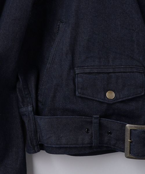 6 roku デニム ライダース 6(ROKU)＞デニム ライダース ジャケット | UNITED ARROWS LTD