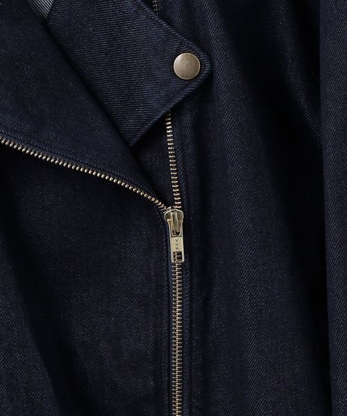 6 roku デニム ライダース 6(ROKU)＞デニム ライダース ジャケット | UNITED ARROWS LTD
