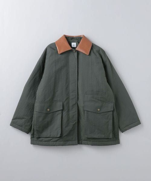 6(ROKU)>ナイロン レザーカラー コート | UNITED ARROWS LTD 6(ROKU)>ナイロン レザーカラー コート | UNITED ARROWS LTD