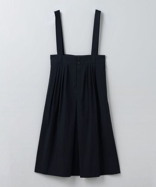 ＜6(ROKU)＞サスペンダー タック スカート NAVY 6(ROKU)＞サスペンダー タック スカート NAVY | UNITED ARROWS