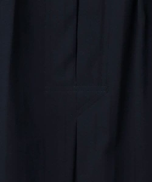 6(ROKU)＞サスペンダー タック スカート NAVY | UNITED ARROWS