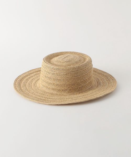 別注】＜La Maison de Lyllis ×6(ROKU)＞RAFFIA AMISCHE/ハット