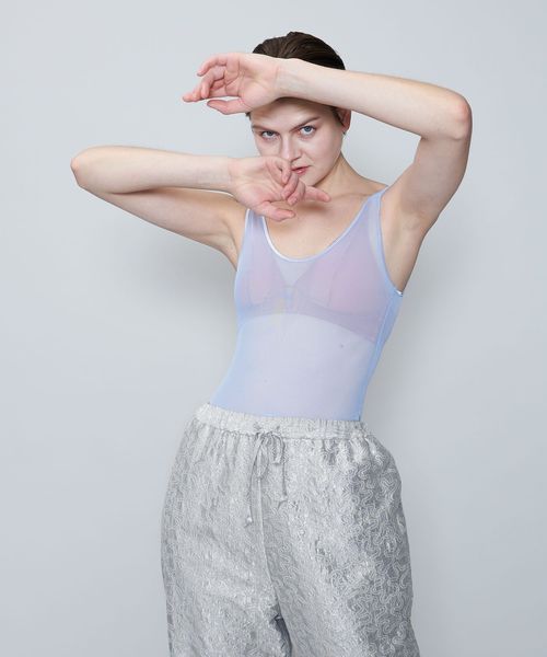 6 roku 別注 OVERNEATH ネット ボディスーツ OVERNEATH × 6(ROKU)＞ネット ボディスーツ | - Buyee 통신 판매 대리