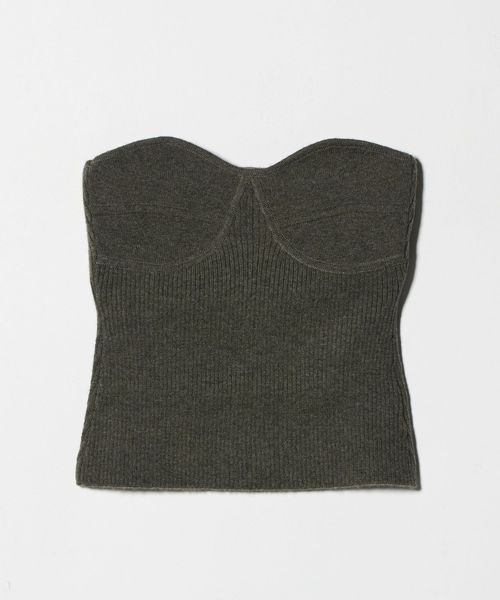 6 ROKU ニットビスチェ DK.GRAY 6(ROKU)＞ニットビスチェ | UNITED ARROWS LTD.ONLINE STORE - Buyee