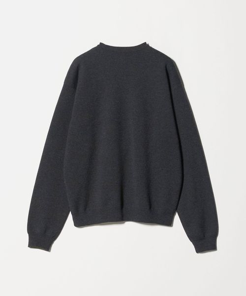 6(ROKU) コットンウール クルーネック ニット ベージュ 6(ROKU)＞コットンウール クルーネック ニット