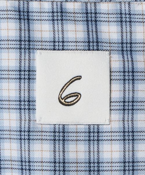6(ROKU)＞コットン ロングリボン シャツ | UNITED ARROWS LTD