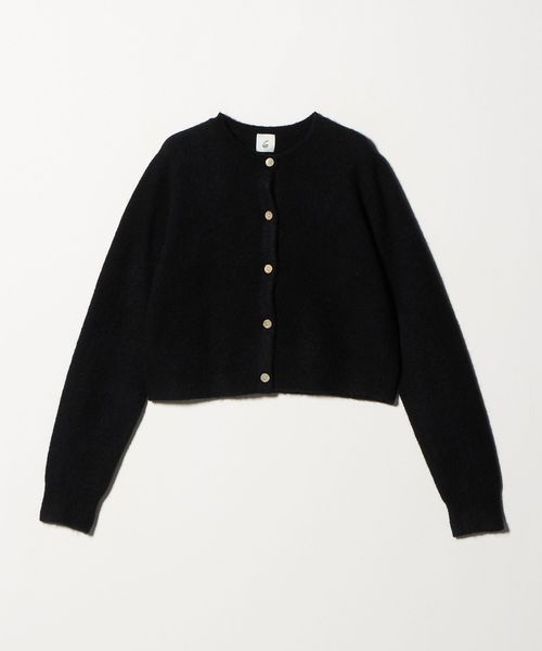 6(ROKU)＞アルパカウールナイロン カーディガン | UNITED ARROWS LTD