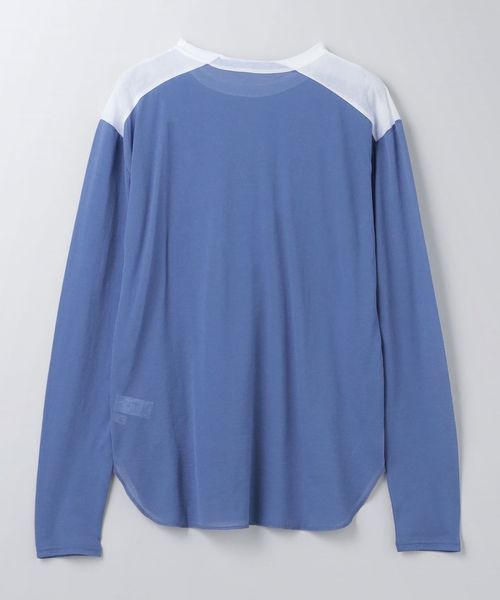 6 roku コットン 　ラグラン　シアー トップス ユナイテッドアローズ 6(ROKU) コットン シアー ラグラン トップス 6 roku コットン ラグラン